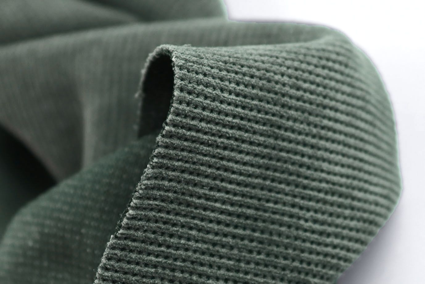 Трикотаж вельвет/зеленый 3974-PY/C#4