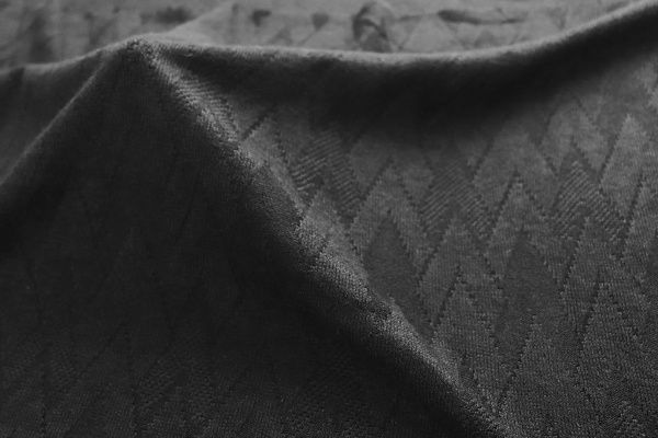 Трикотаж жаккард/черный 3990-PY/D#1/C#14