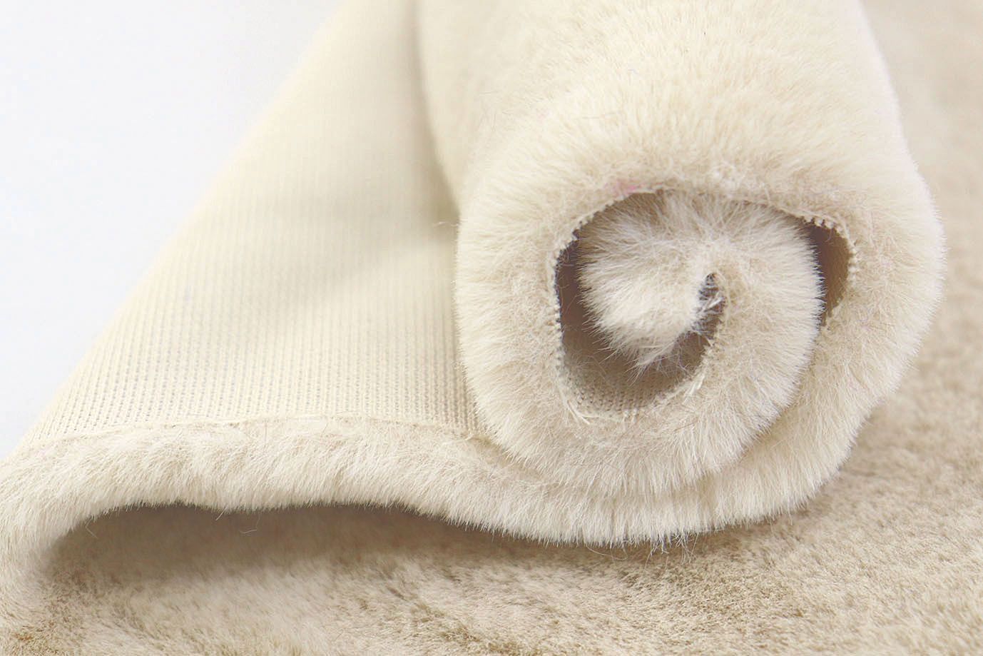 Искусственный мех "Кролик"/бежевый AP231206140+EL/D#3062207/C#2202-3