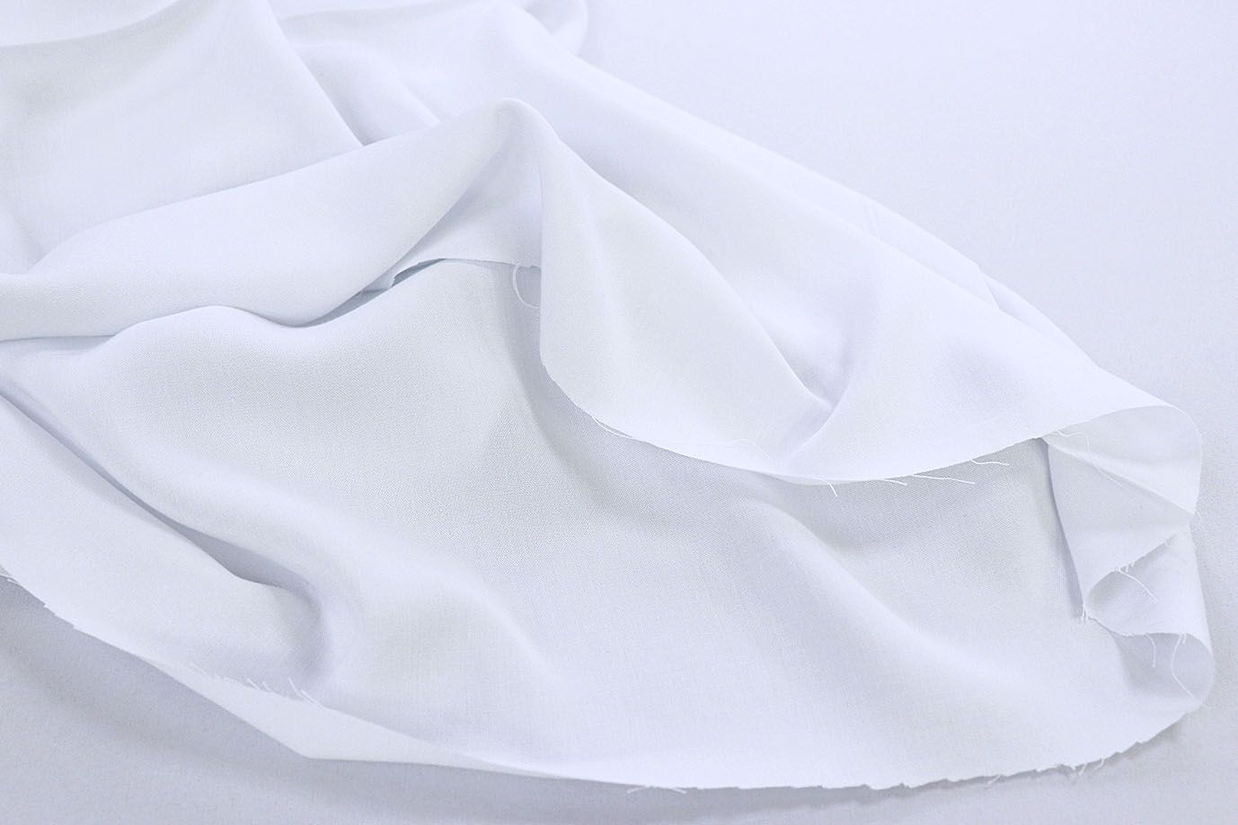 Штапель стрейч/белый 1373-PY/C#1