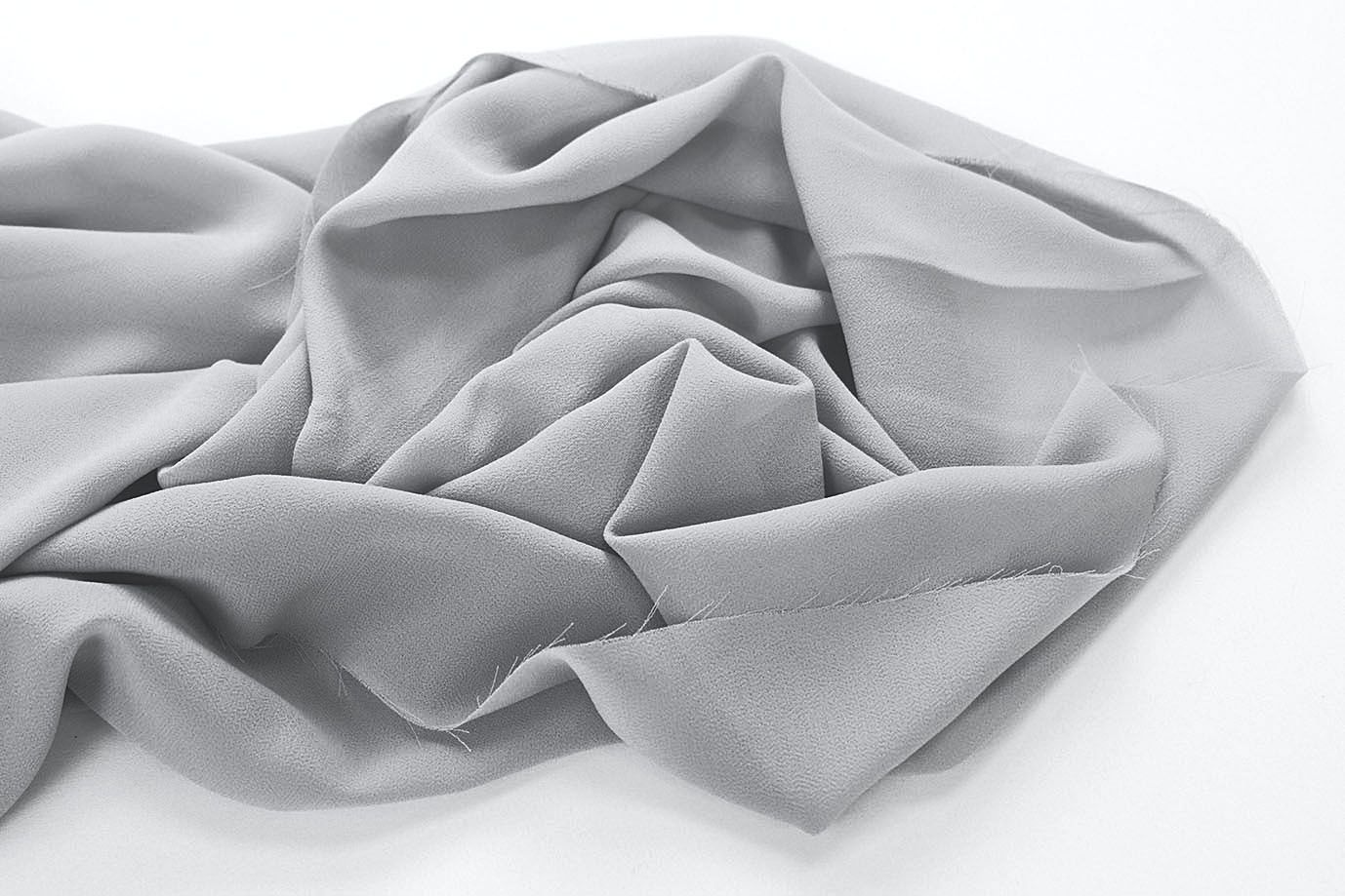 Шифон "Сахар"/светло-серый DT-18007/C#4