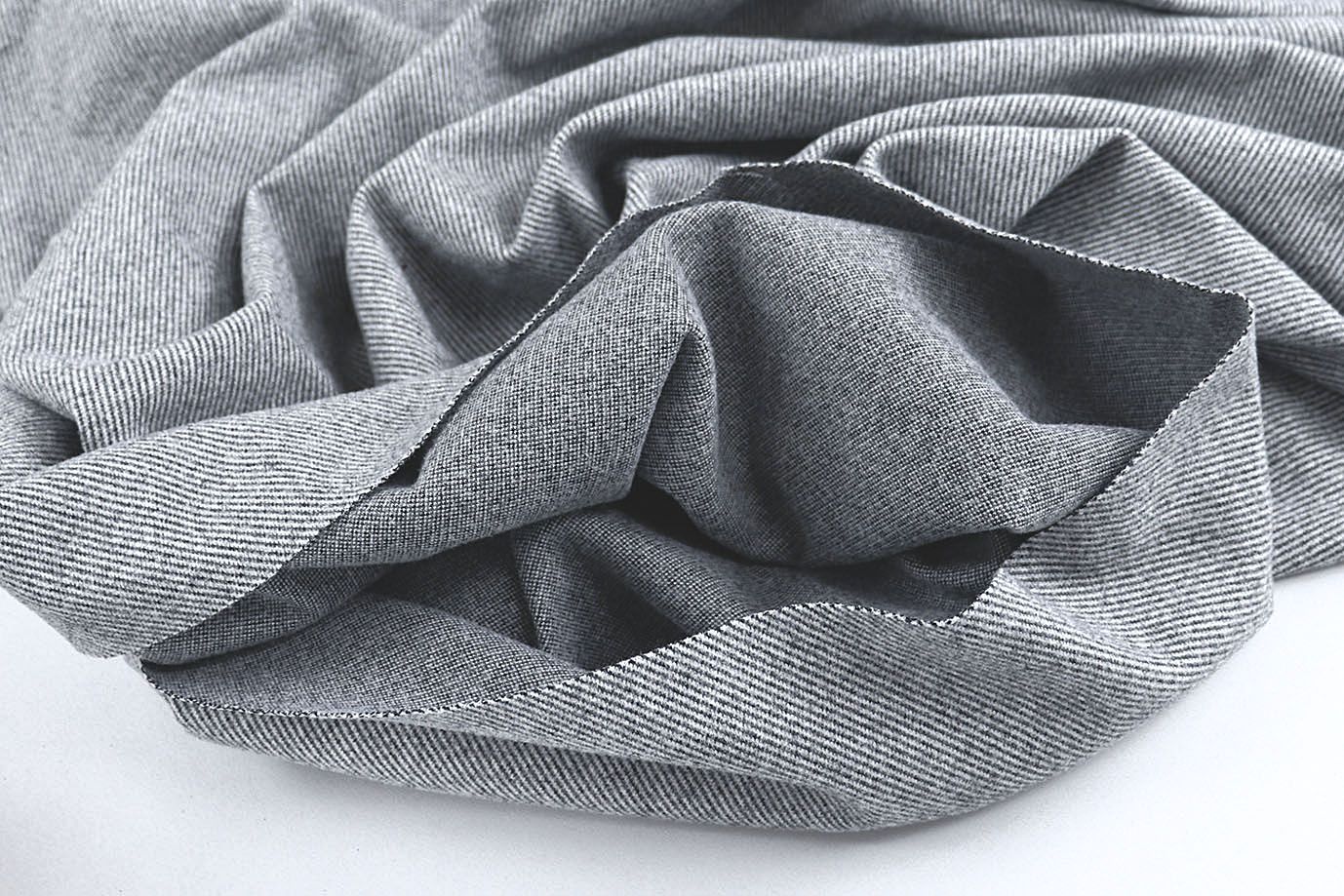 Пальтовый трикотаж/полоска серая 1415-PY/D#2/C#1