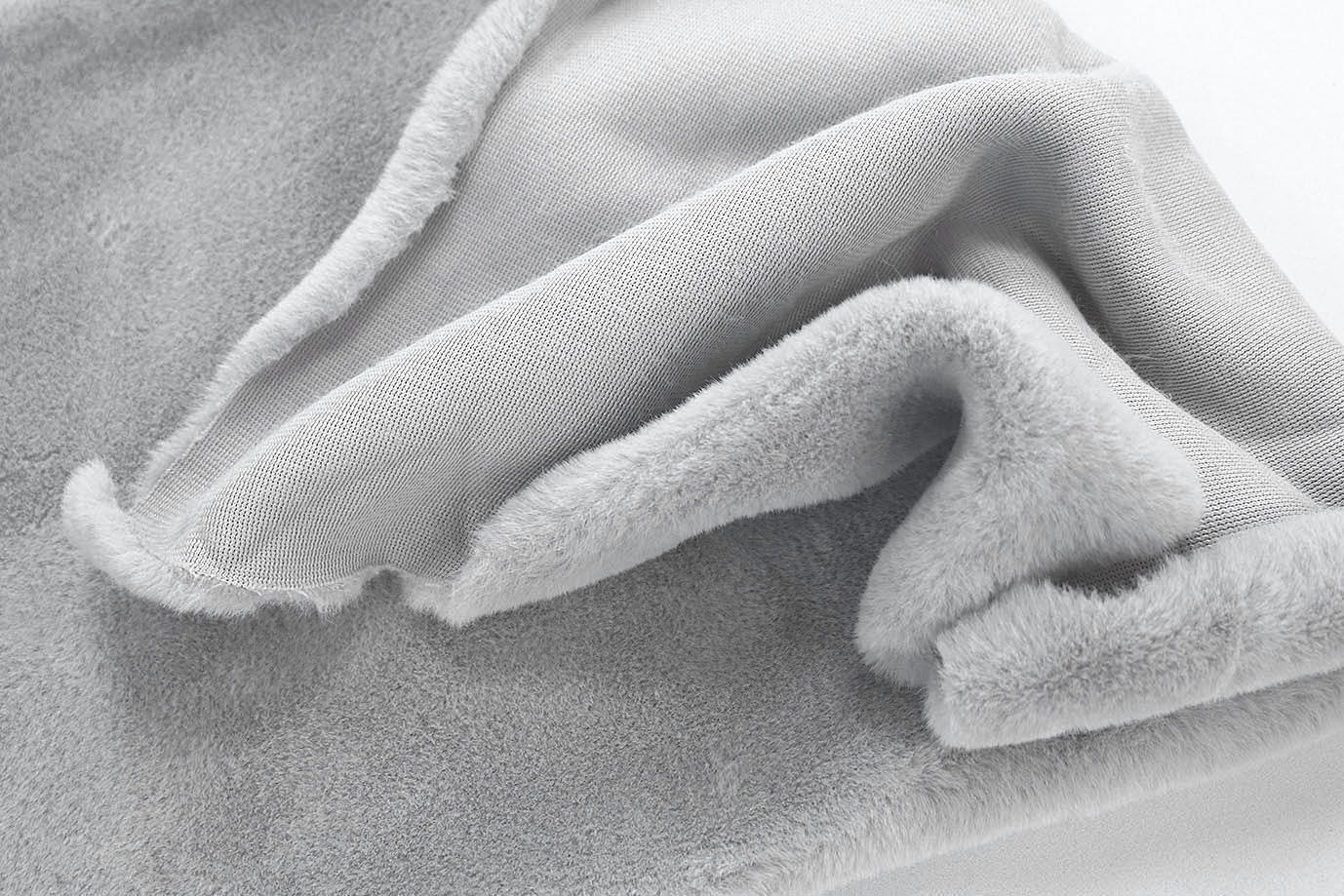 Искусственный мех "Кролик"/светло-серый AP4501+VT/D#3062207/C#2206