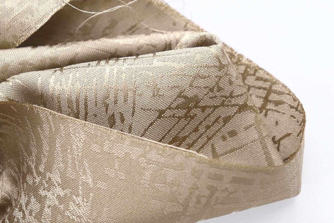 Шелк "Джулия" жаккард/бежевый 4032-PY/D#1/C#1