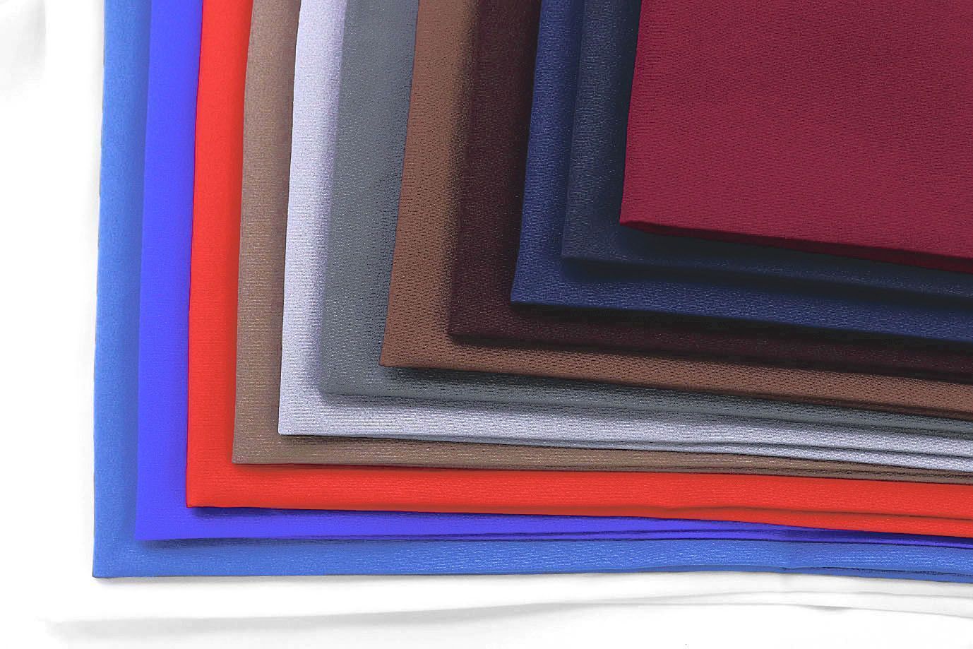 Костюмная ткань "Барби" стрейч/светло-серый VT-11823/C#6