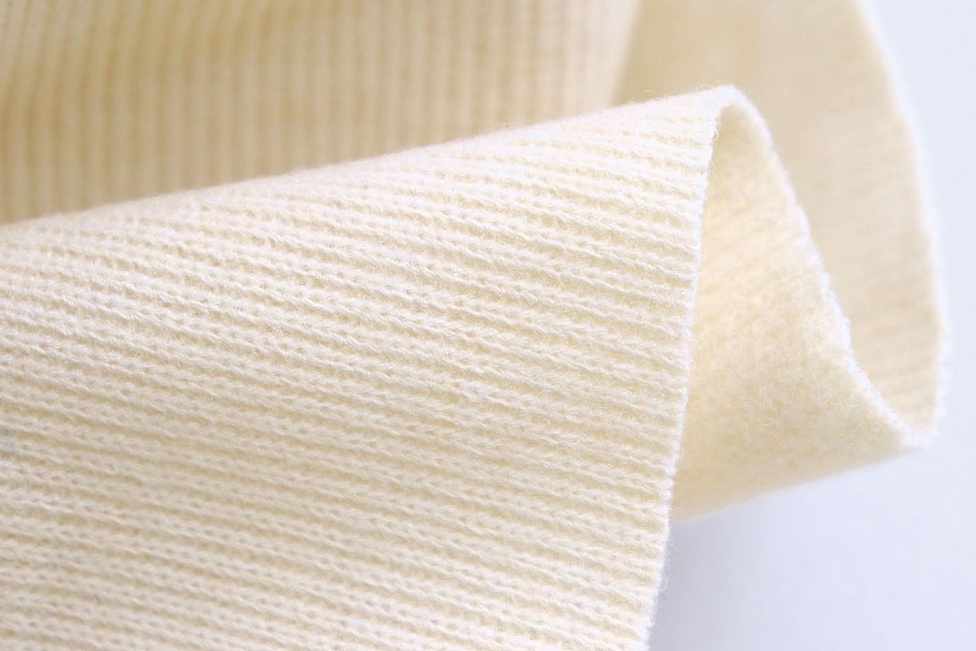 Трикотаж "Рибана"/сливочный 3995-PY/C#7