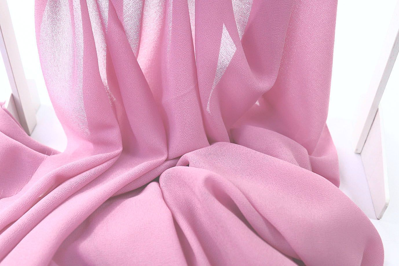 Шифон креп/розовый 674-PG/C#8