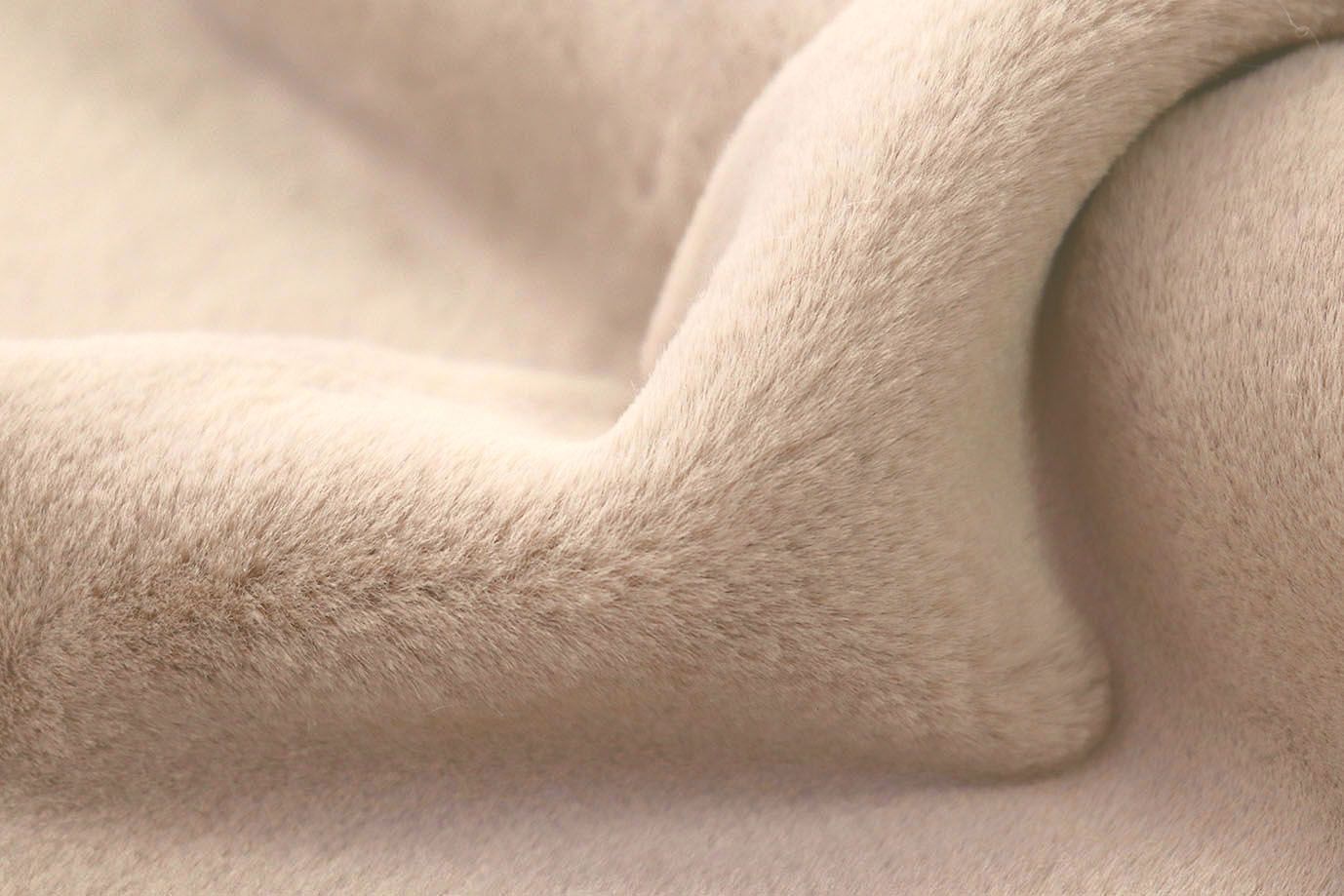 Искусственный мех "Кролик"/бледно-песочный AP210222005/D#30600081/C#15