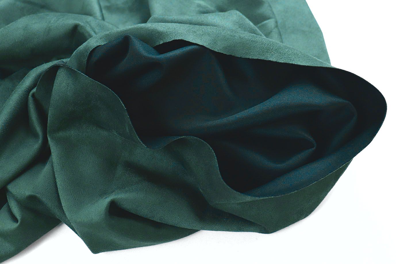 Замша на дайвинге/изумрудный 1429-PY/C#1