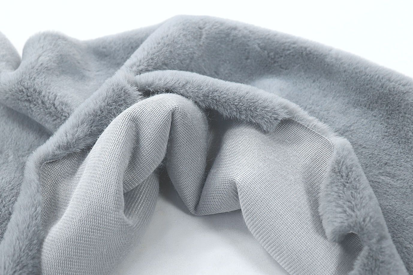 Искусственный мех "Кролик"/светло-серый VT220622042/D#3062207/C#2245 (0055) (060)