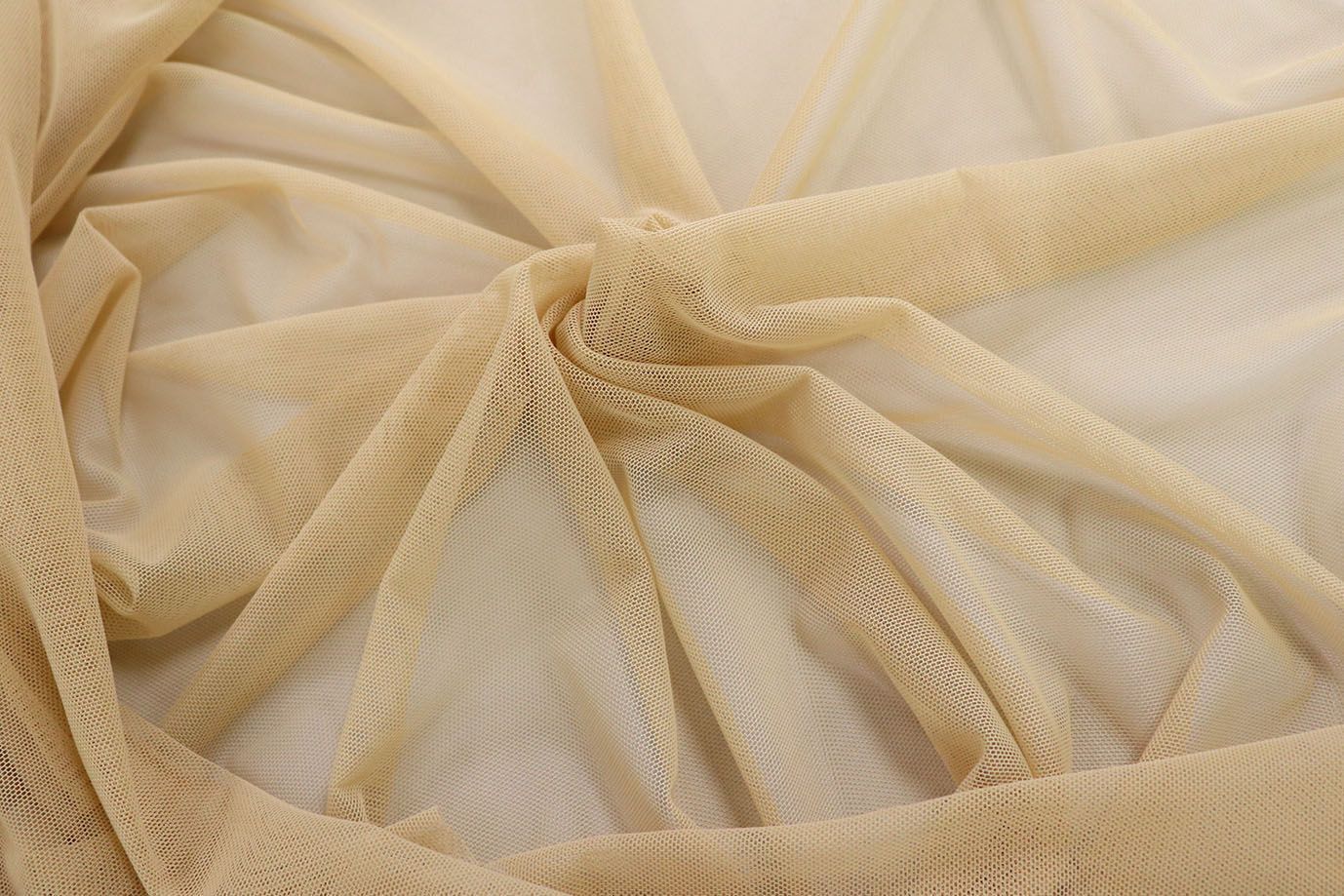 Сетка стрейч/бежевый 25413-PG/C#1 (ярд)