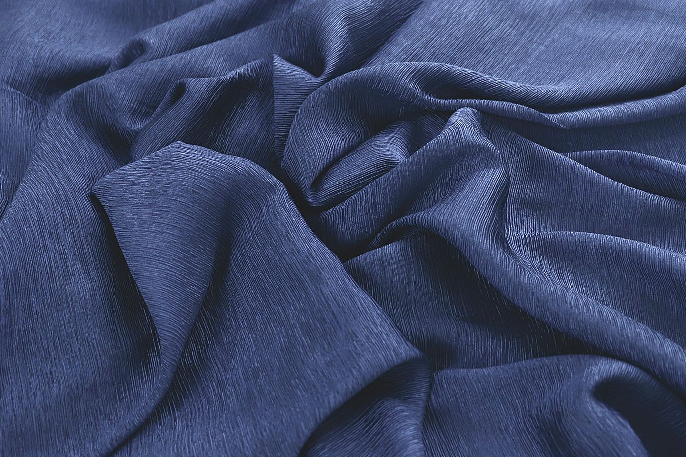 Вуаль креш/темно-синий 12358/C#11