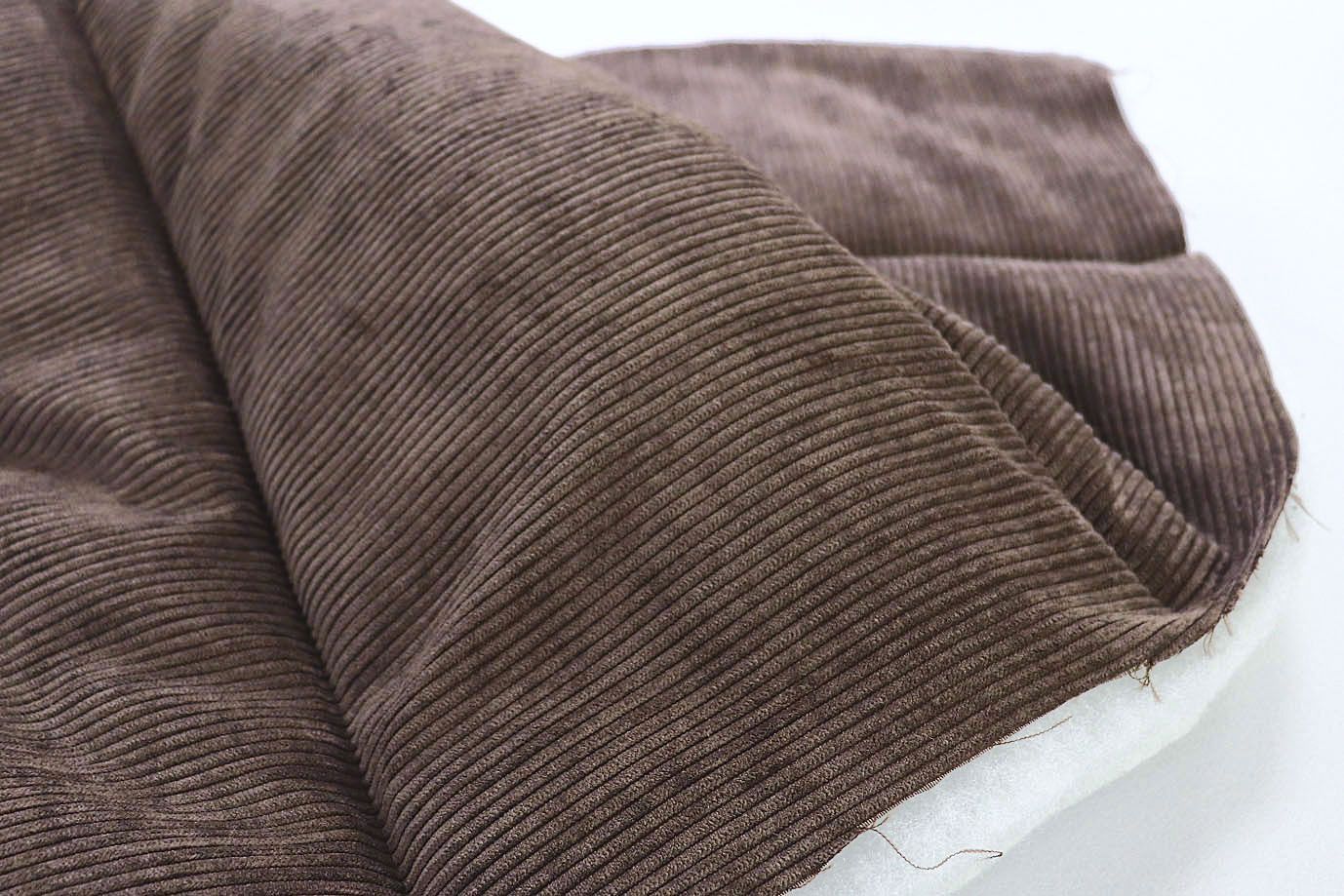 Ткань простеганная "Полоска"/коричневый P51 3734/5+CC300