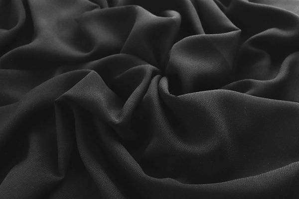Шифон "Роуз"/черный 4066-PY/C#F/B