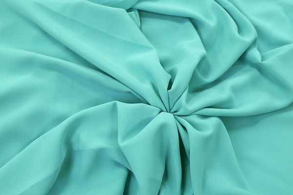 Блузочная ткань "Чикаго"/бирюзовый 1297-PY/C#28