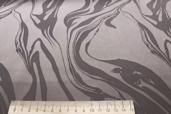 Сатин "Пандора" жаккард/пурпурно-серый 4025-PY/D#1/C#2