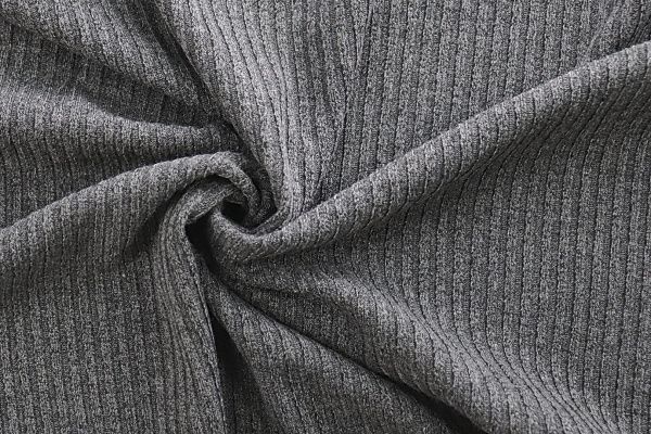 Трикотаж "Лапша"/темно-серый 2812-PY/C#7