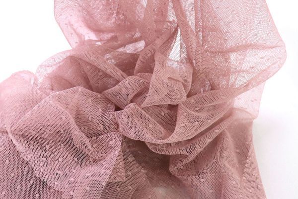 Сетка флок/грязно-розовый 2293-PY/C#4