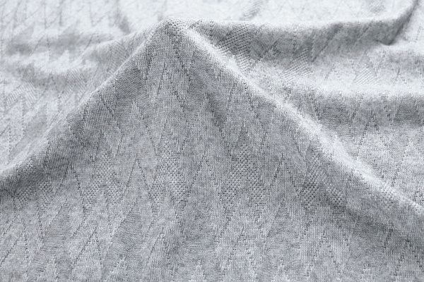 Трикотаж жаккард/светло-серый 3990-PY/D#1/C#6