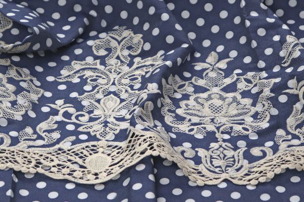 Джинс TENCEL принт/темно-синий 2858-20-PY/D#2/C#1