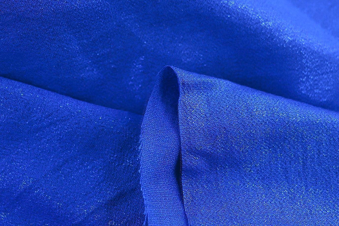 Лен БОХО металлик/электрик 3792-PY/C#8