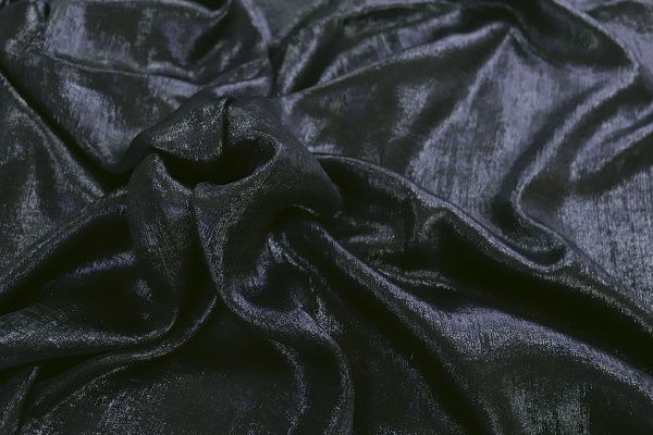 Атлас "Шиммер" мраморный/черный 3838-PY/C#1