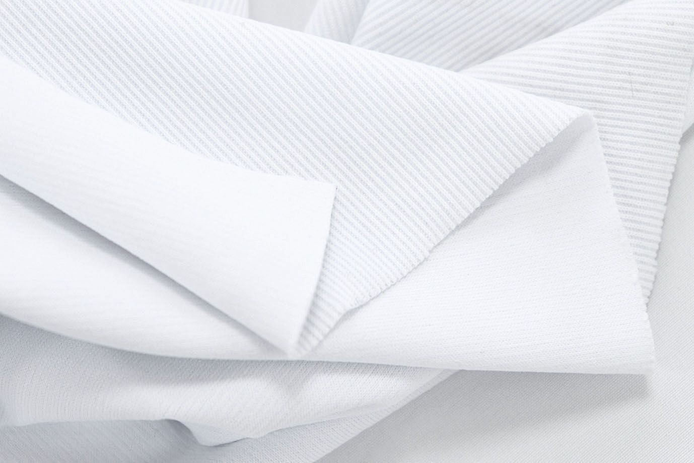 Трикотаж "Рибана"/белый 3170-PY/C#1