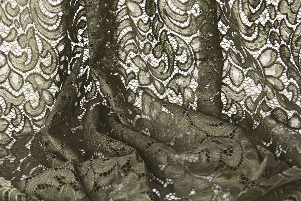 Гипюр "Фестон"/хаки 1205/C#3 (7225)