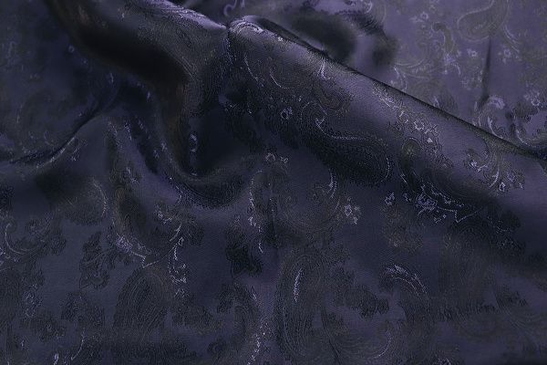 Подкладочная ткань жаккард/темно-синий 16723 D1 #5 (16722)