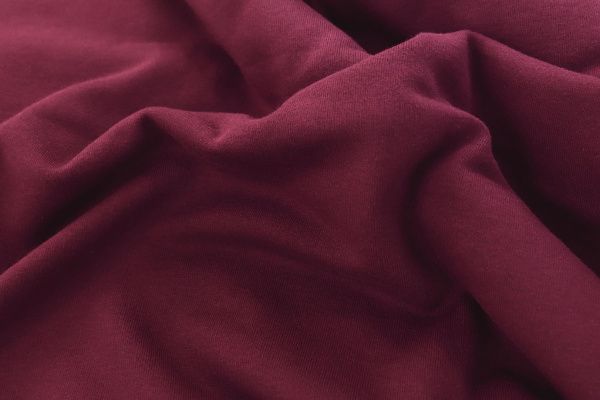 Трикотаж футер 3х нитка с петлей/бордо 0363/D#петля/C#бордо 19-1528TPX