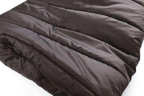 Ткань простеганная "Полоска"/шоколад +CC150 1254/D#P51/C#83 (7375)