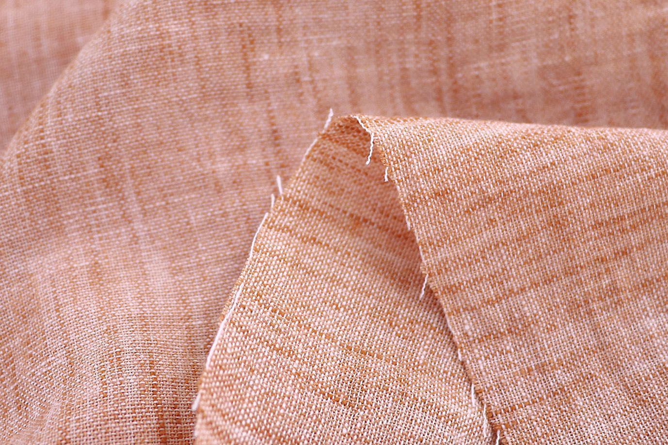 Лен меланж/персиковый 3818-PY/C#4