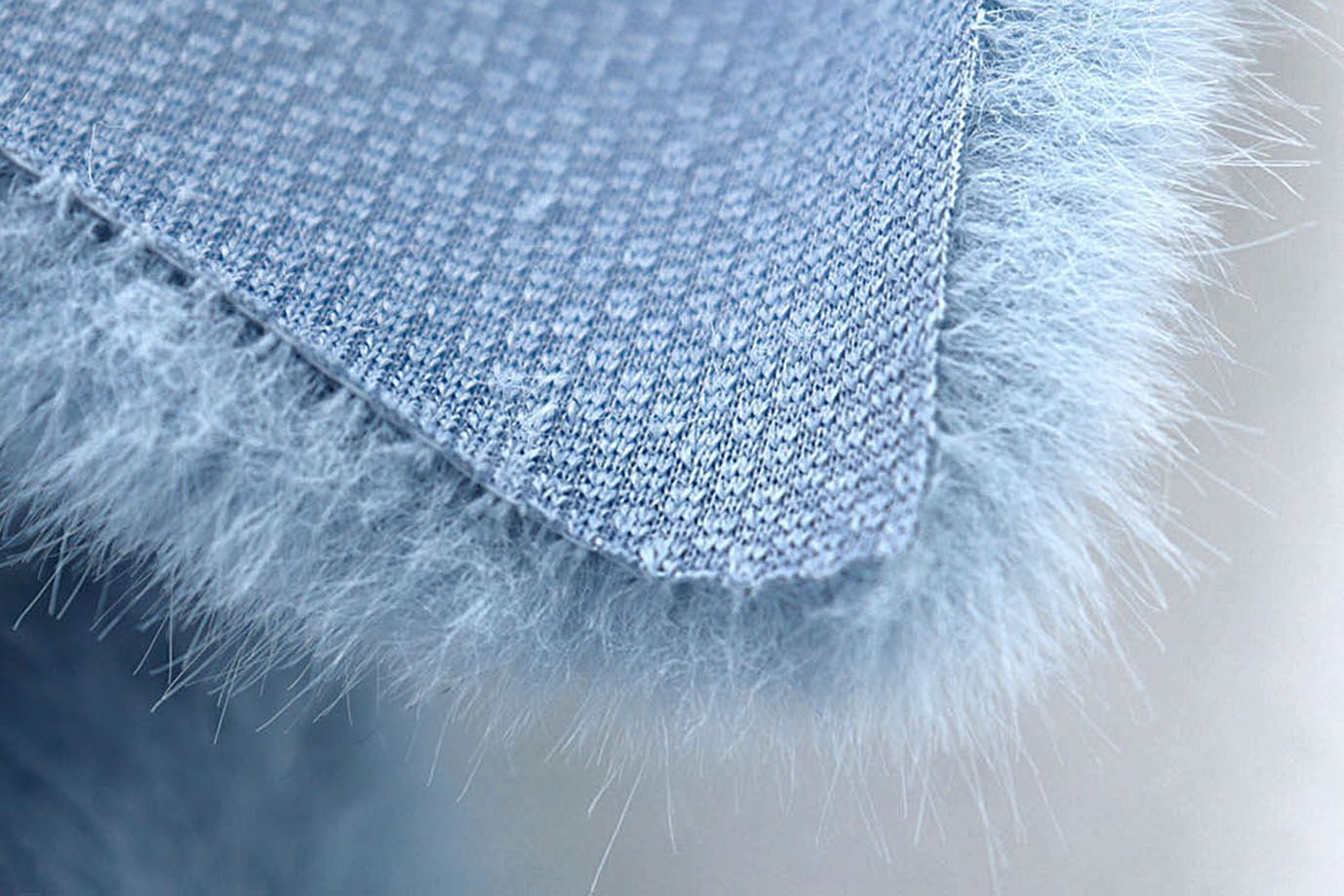 Искусственный мех "Норка"/голубой AP41101/D#289-230215/C#C702