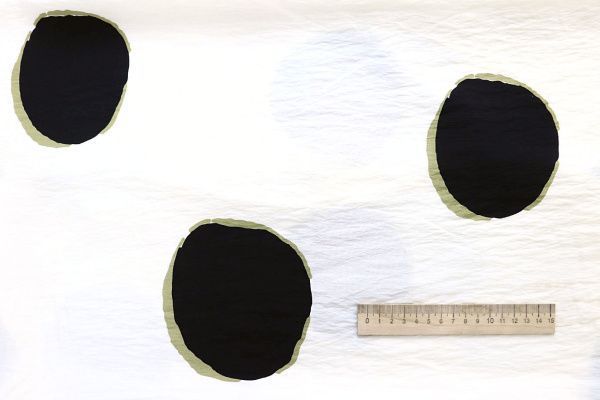 Купра принт/горох черный на белом 4072-PY/D#2/C#1