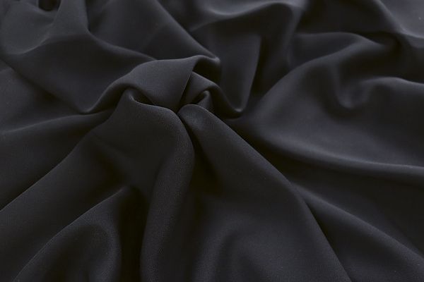 Блузочная ткань "Кристалл"/черный 4181-PY/C#1