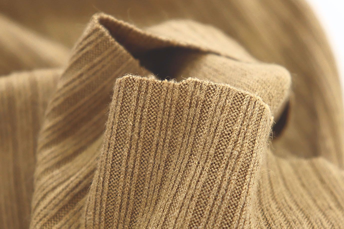 Трикотаж "Лапша"/желто-коричневый 3516-PY/C#8