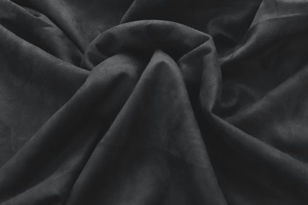 Замша на дайвинге/черный 1467-PY/C#6