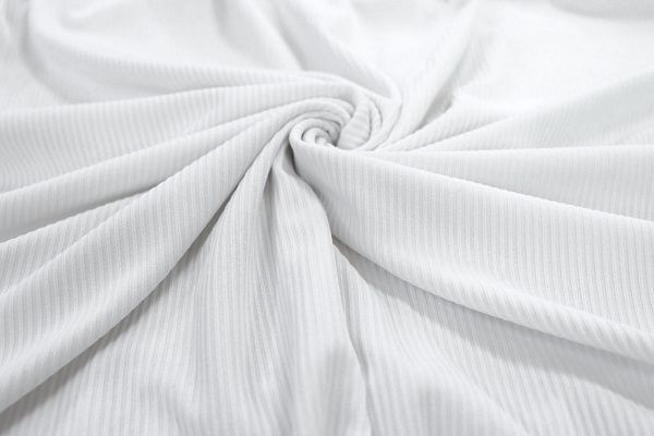 Трикотаж "Рибана"/белый 3169-21-PY/C#1