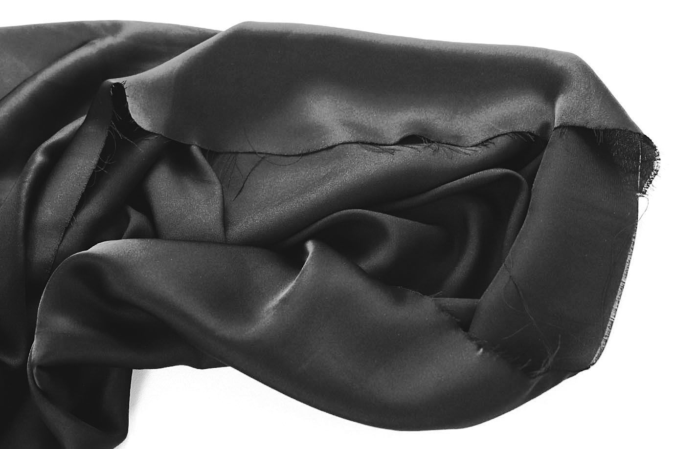 Шелк сатин/черный 12272/C#3