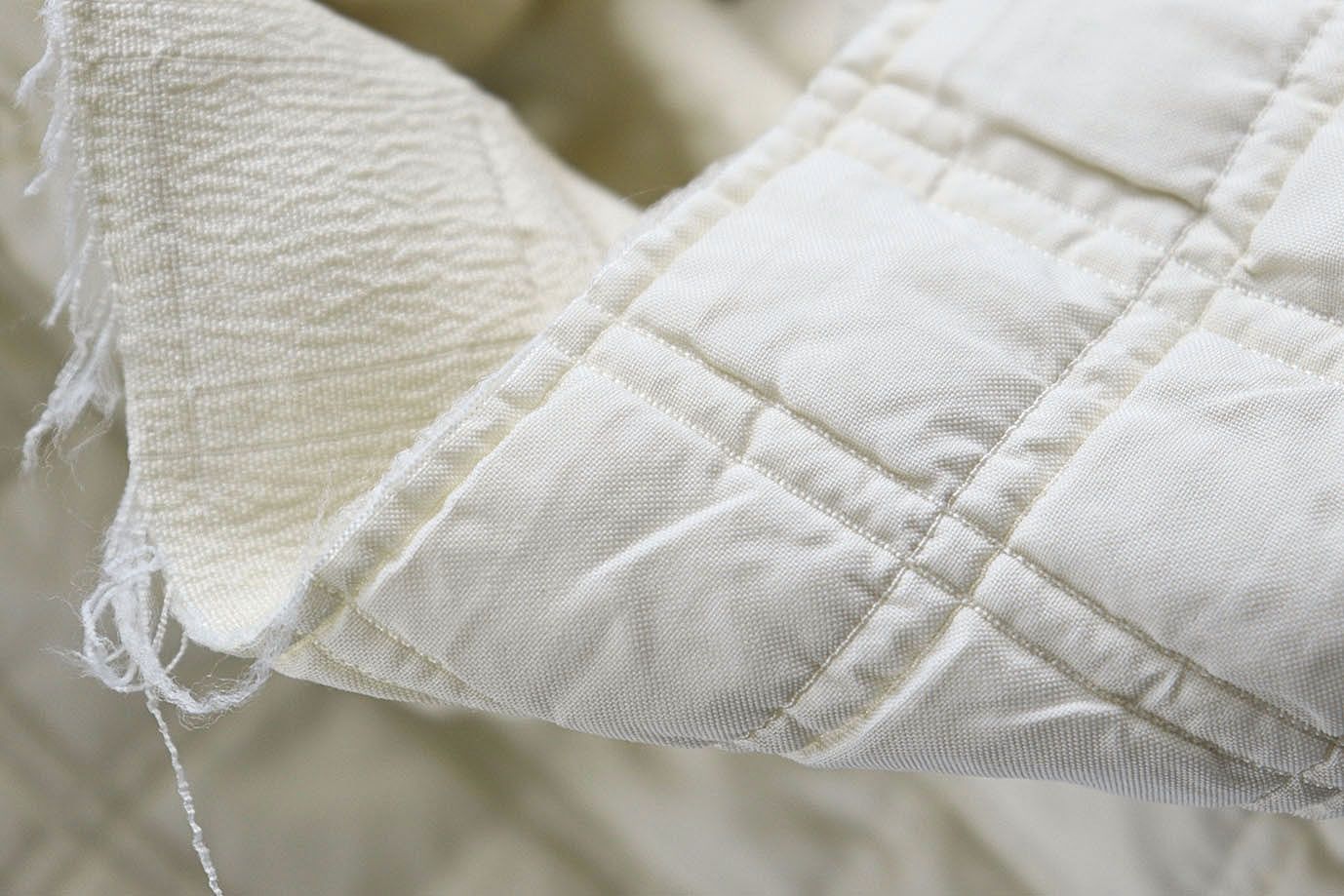 Костюмная ткань "Соренто" жаккард/кремовый 12371/D#1/C#1