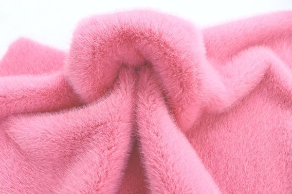 Искусственный мех "Норка"/розовый AP230418066/D#289-230215/C#11