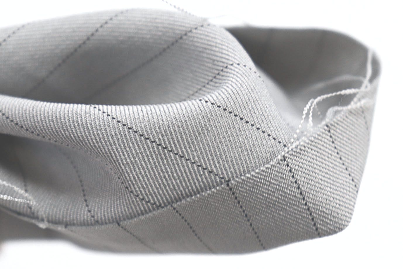 Костюмная ткань принт/полоска черная на светло-сером 3965-PY/D#2/C#2 (12103)