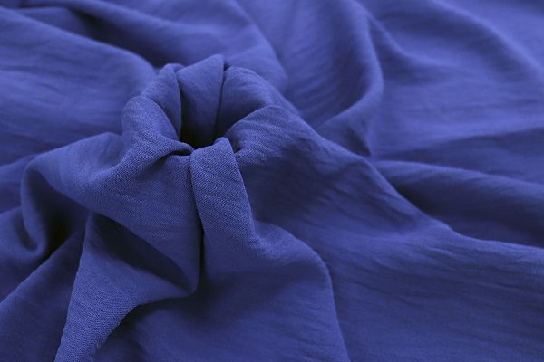 Блузочная ткань "CEY"/индиго 3918-PY/C#17