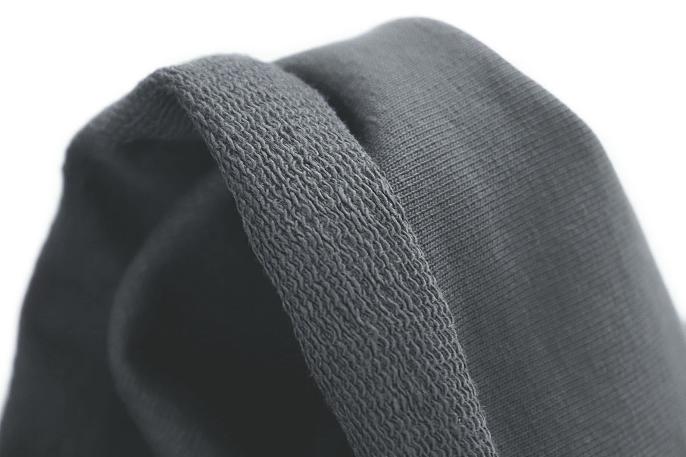 Трикотаж футер 2х нитка/темно-серый 0246/C#т.серый 19-4010TPX