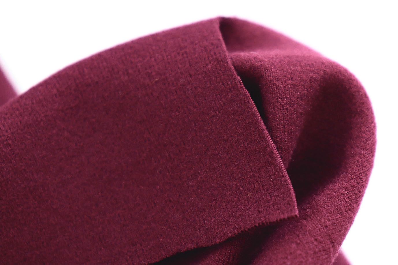 Трикотаж вельвет/вишневый 3128-PY/C#6