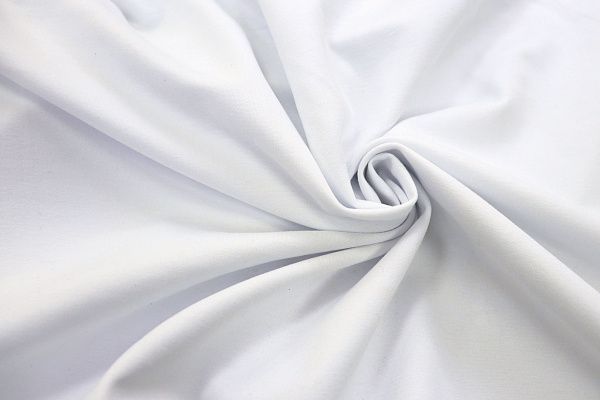 Трикотаж "Джерси"/белый 0209/C#1/C#белый 11-0601TPX