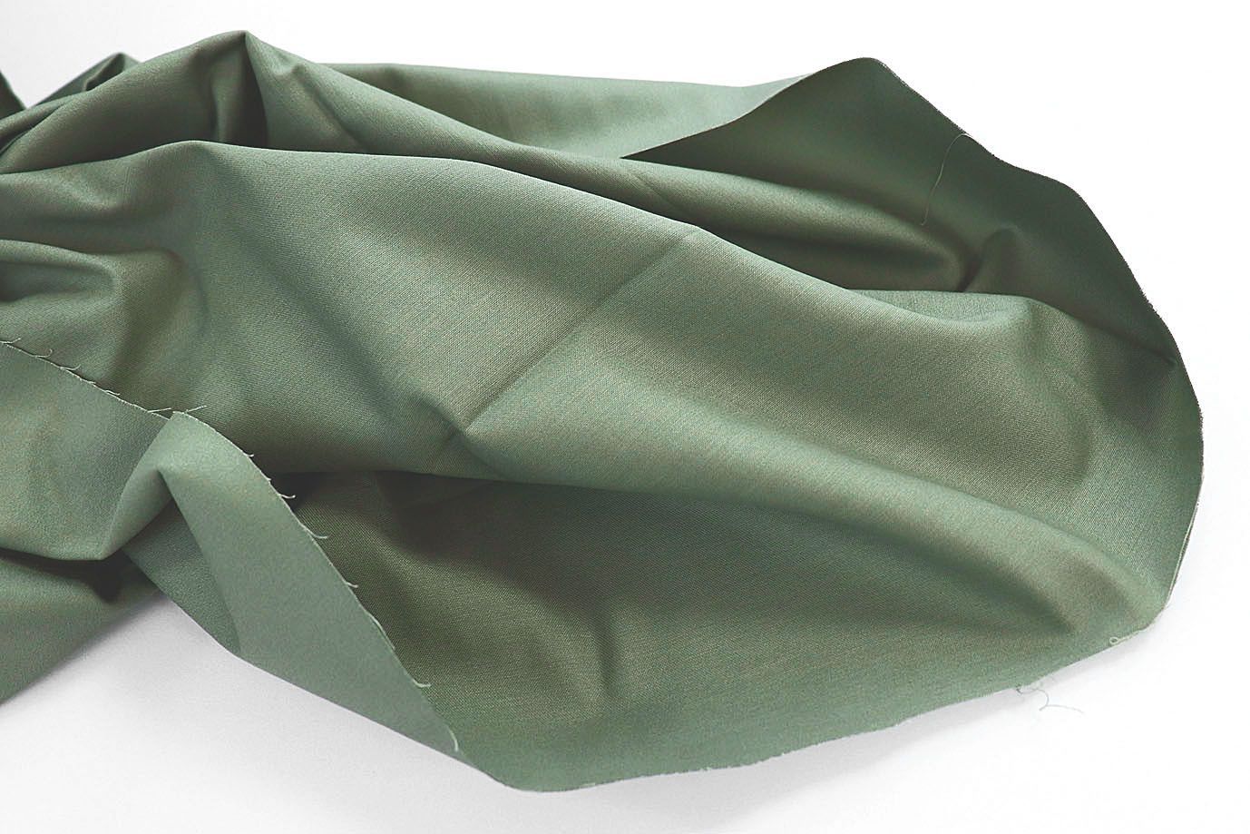 Хлопок сатин стрейч/зеленый 1347-PY/C#7