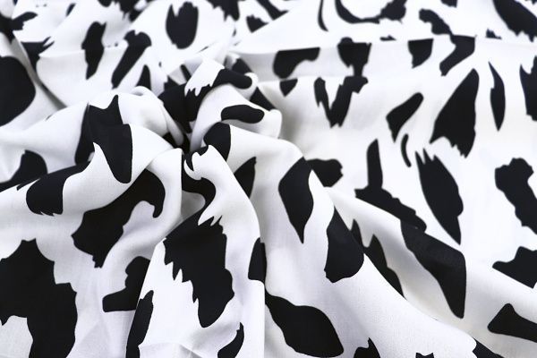 Штапель принт/черно-белый 1382-PY/D#17/C#2