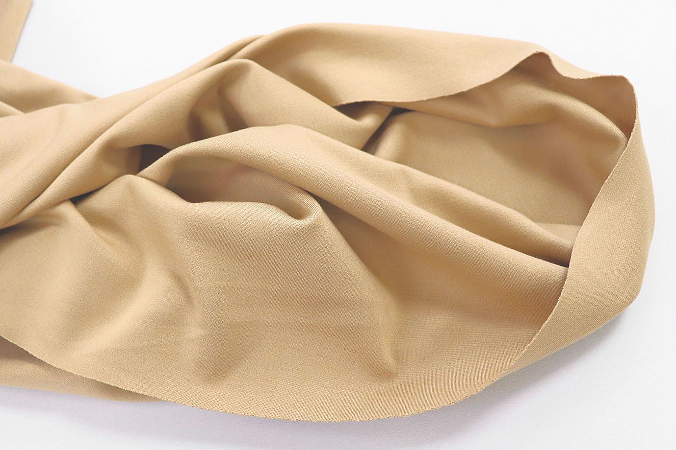 Трикотаж "Джерси" стрейч/сливочный VT-11029/C#5