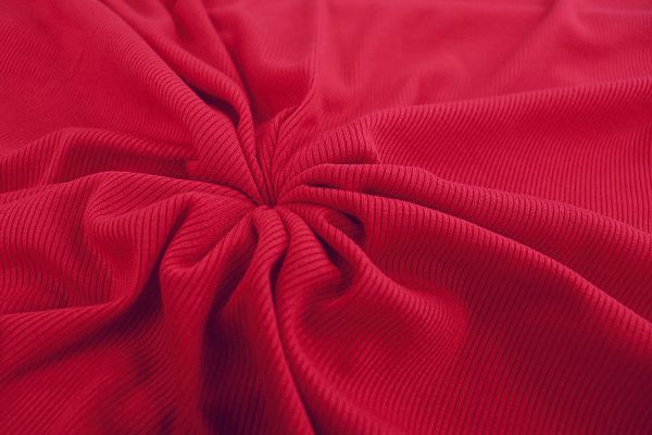 Трикотаж "Рибана"/красный 3512-PY/C#21